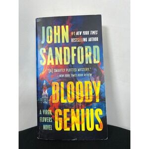 Bloody Genius John Sandford Virgil Flowers Novel Paperback Mystery Thriller Book